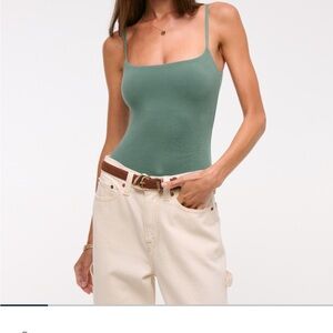 Abercrombie & Fitch Green Bodysuit